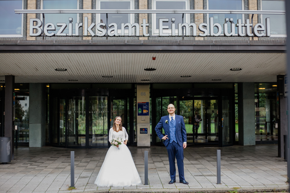 Hochzeitsfotograf im Standesamt Eimsbüttel und Theater im Zimmer